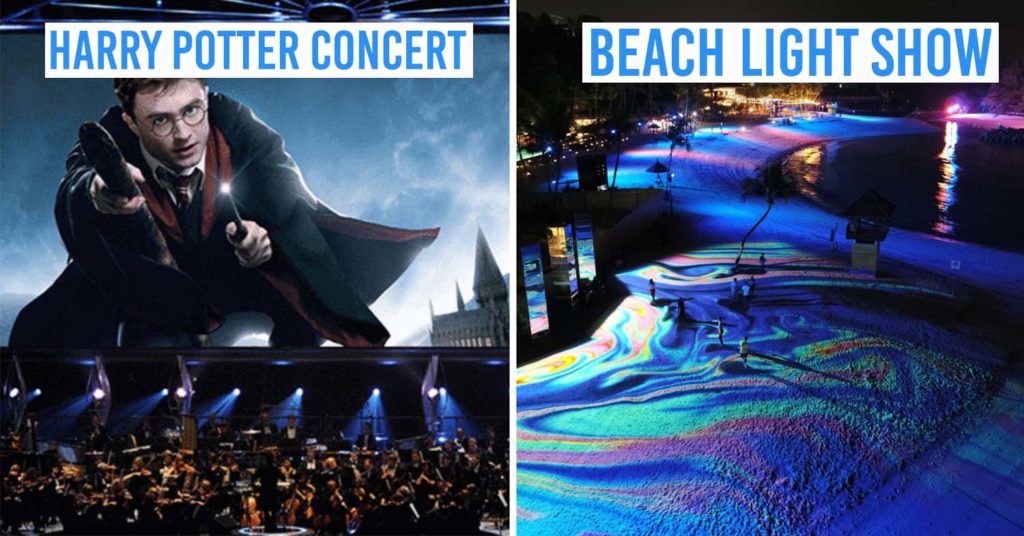 harry potter concert beach sentosa