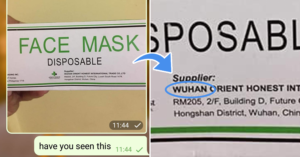 wuhan virus message singapore