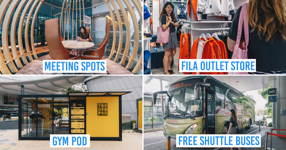 Changi Business Park Unknown Perks Like Stylish Offices Container Gyms Outlet Malls For Easties