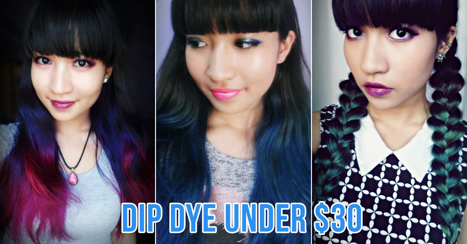 I DIY Bleached & Dyed My Hair In Crazy Colours Without Frying It - Here's  How To For $30