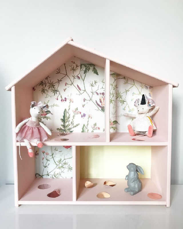 FLISAT dollhouse shelf