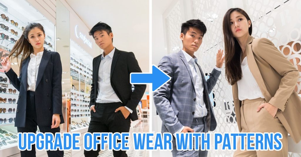 officewear neutrals and patterns