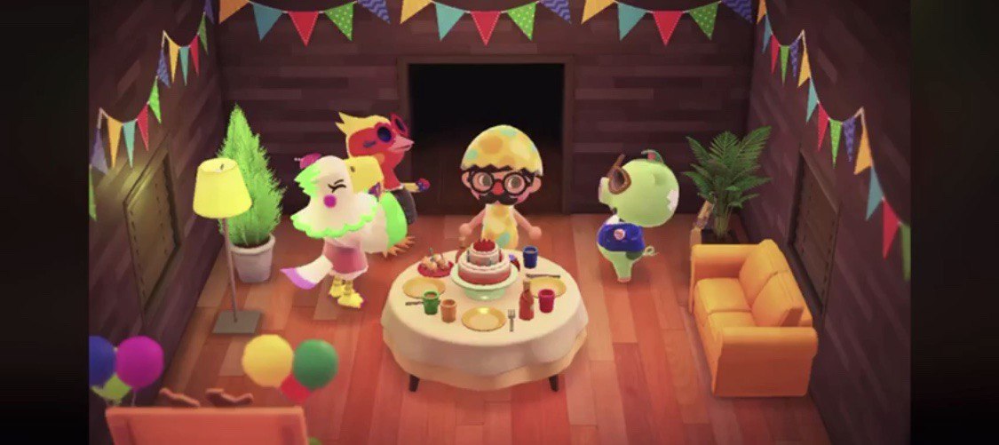 Animal Crossing birthday