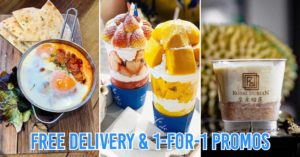 Food delivery in Singapore - cafes