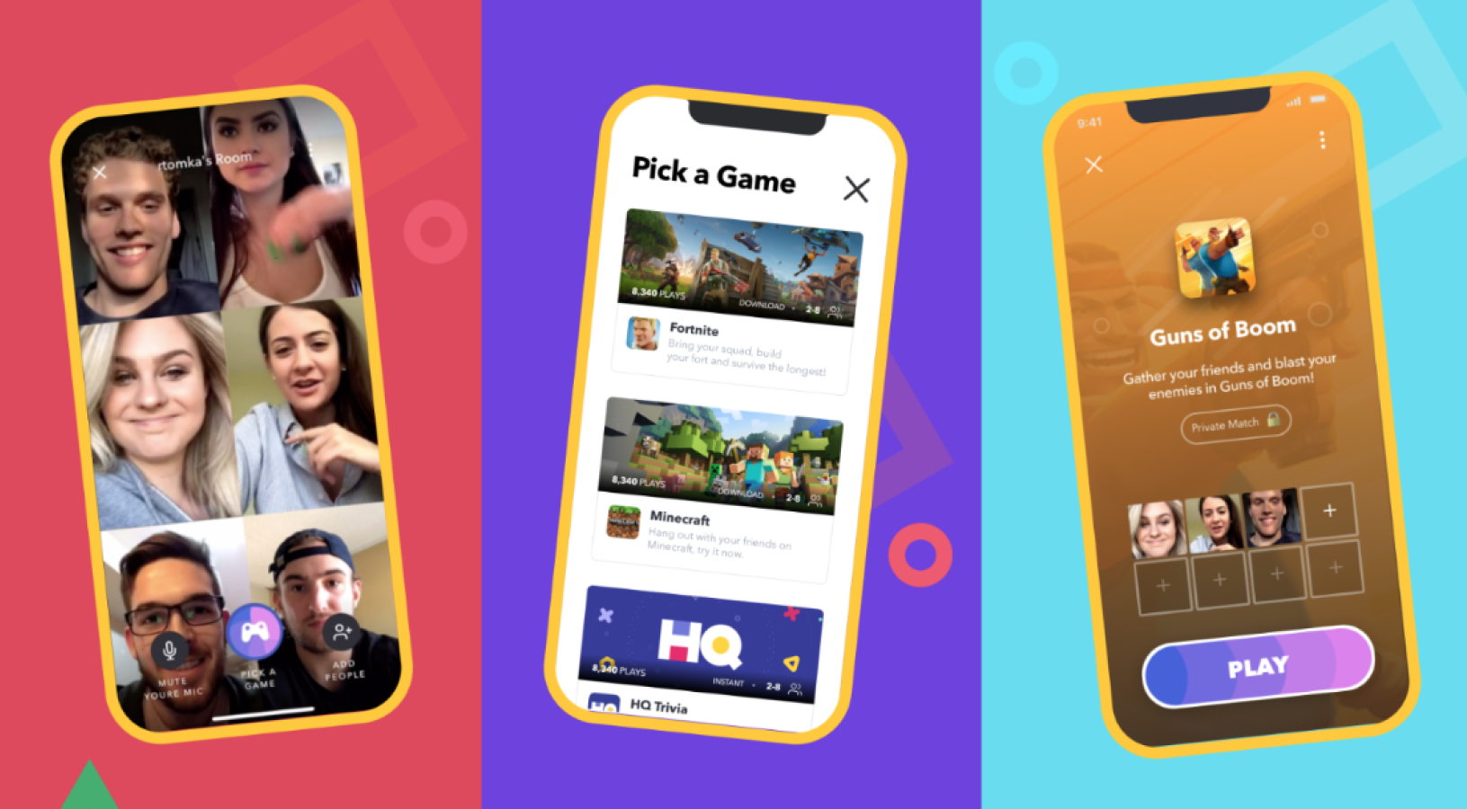 Bunch is a gaming-centric video calling app in Singapore that allows you to kick back with friends online.