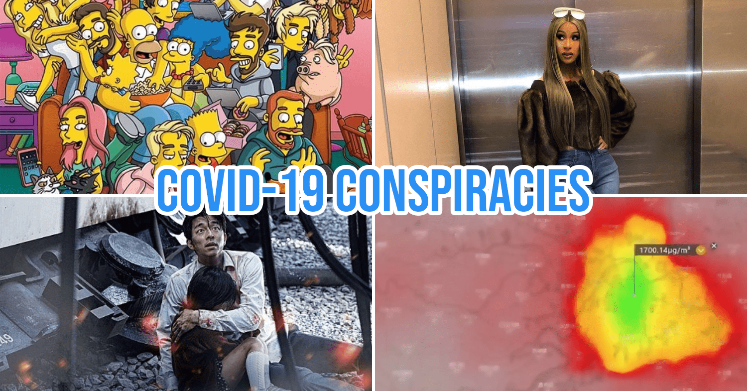 COVID-19 conspiracy cover