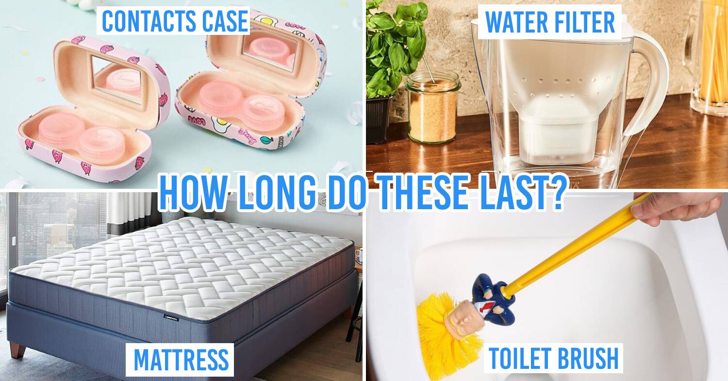 Household items lifespans cover