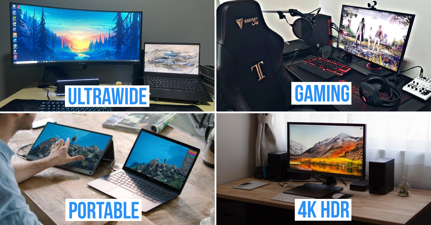 7 Best Computer Monitors In Singapore From 159 For WFH, Netflix