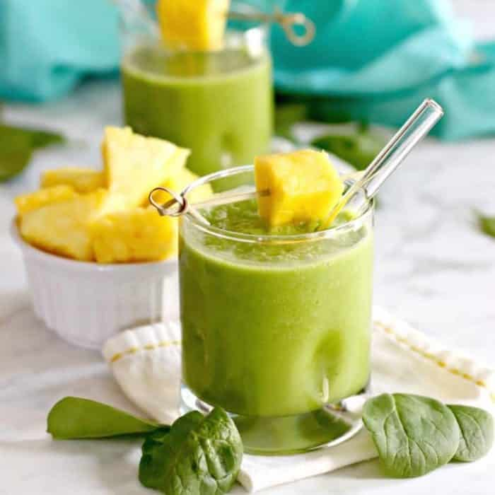 pineapple green smoothie recipes