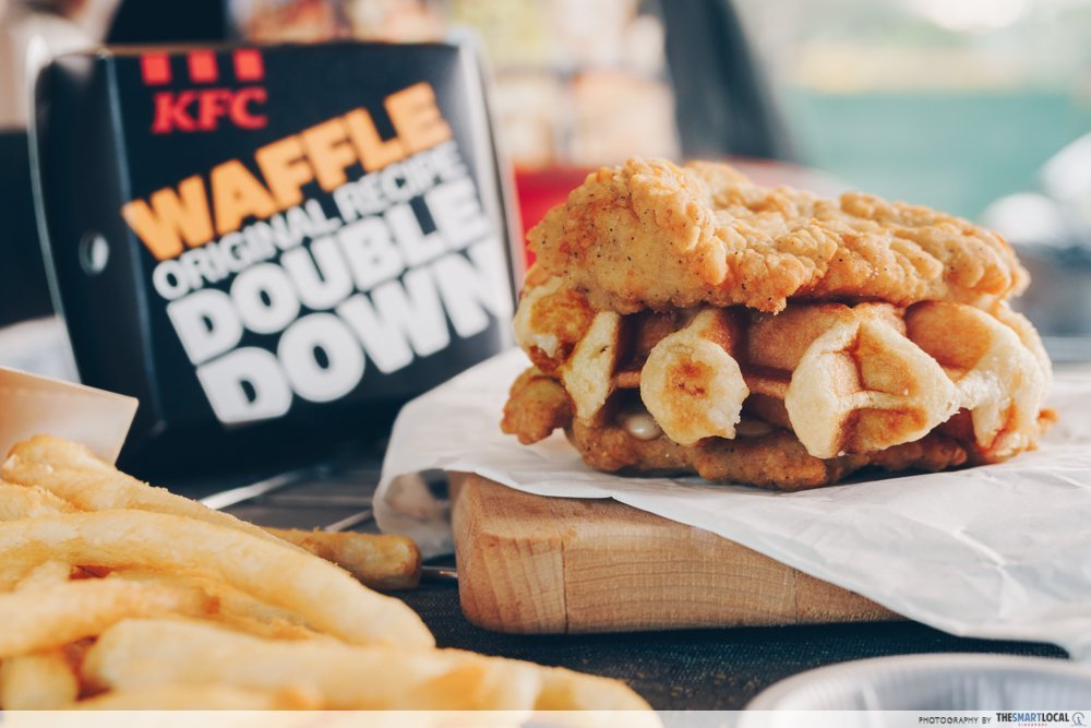 waffle double down - KFC Specials