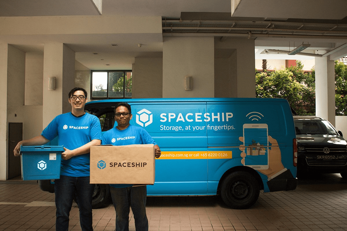 Storage spaces - Spaceship