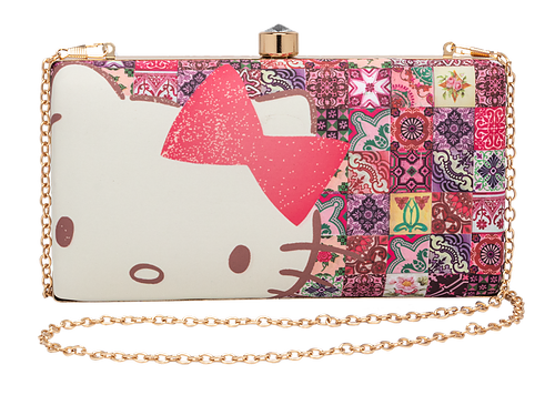 Photo Phactory Hello Kitty pouch with peranakan prints