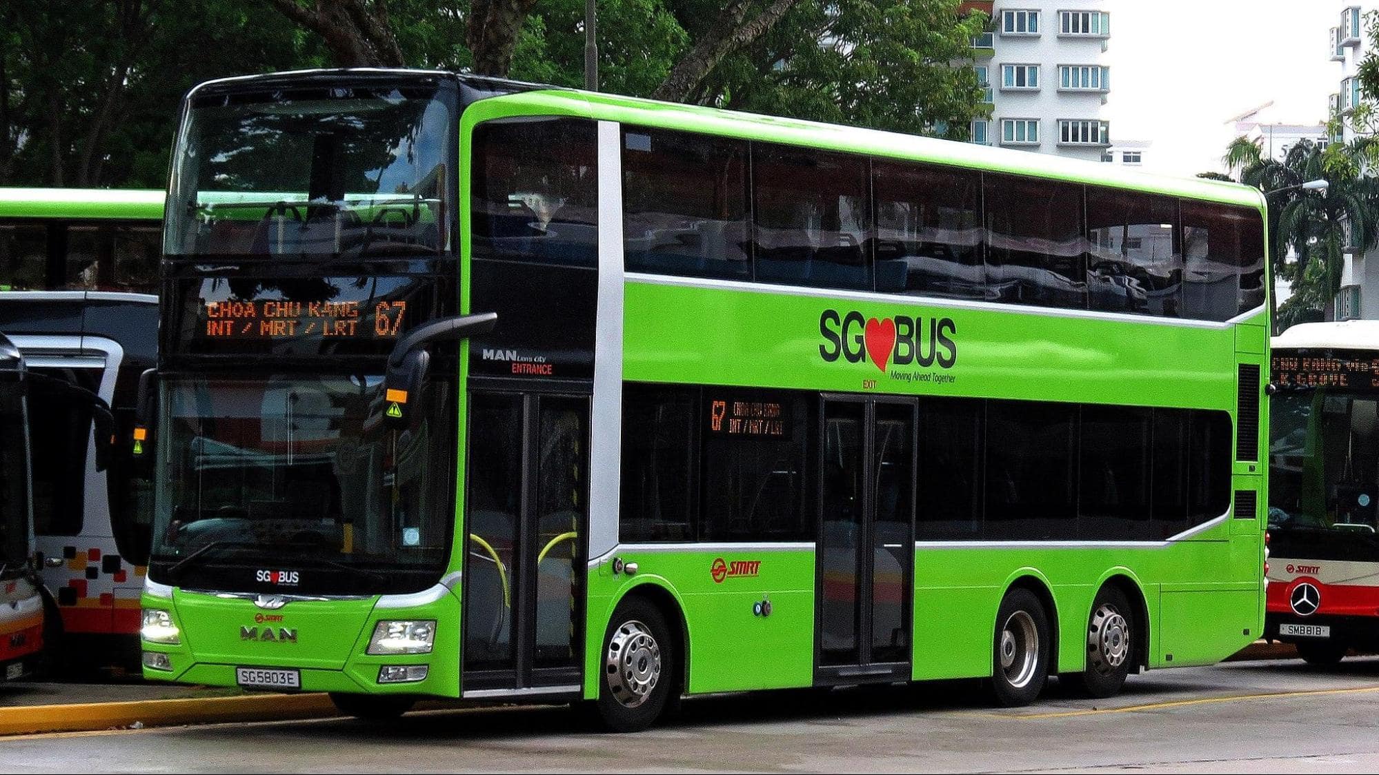 Public Transport Hacks - Double Decker Bus Singapore