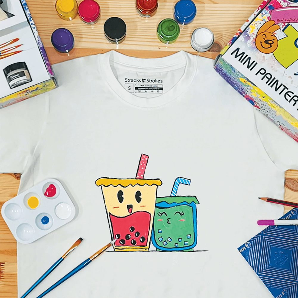 Streaks n Strokes DIY Painting Kit - T-Shirt