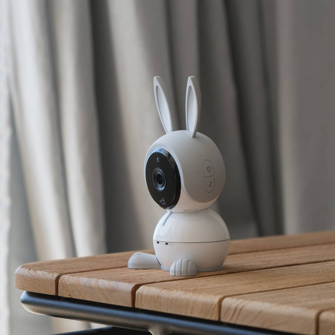 best indoor cctv cameras - the Arlo Baby Monitor is adorable and helps provide peace of mind with various sensors, alarms and other features.