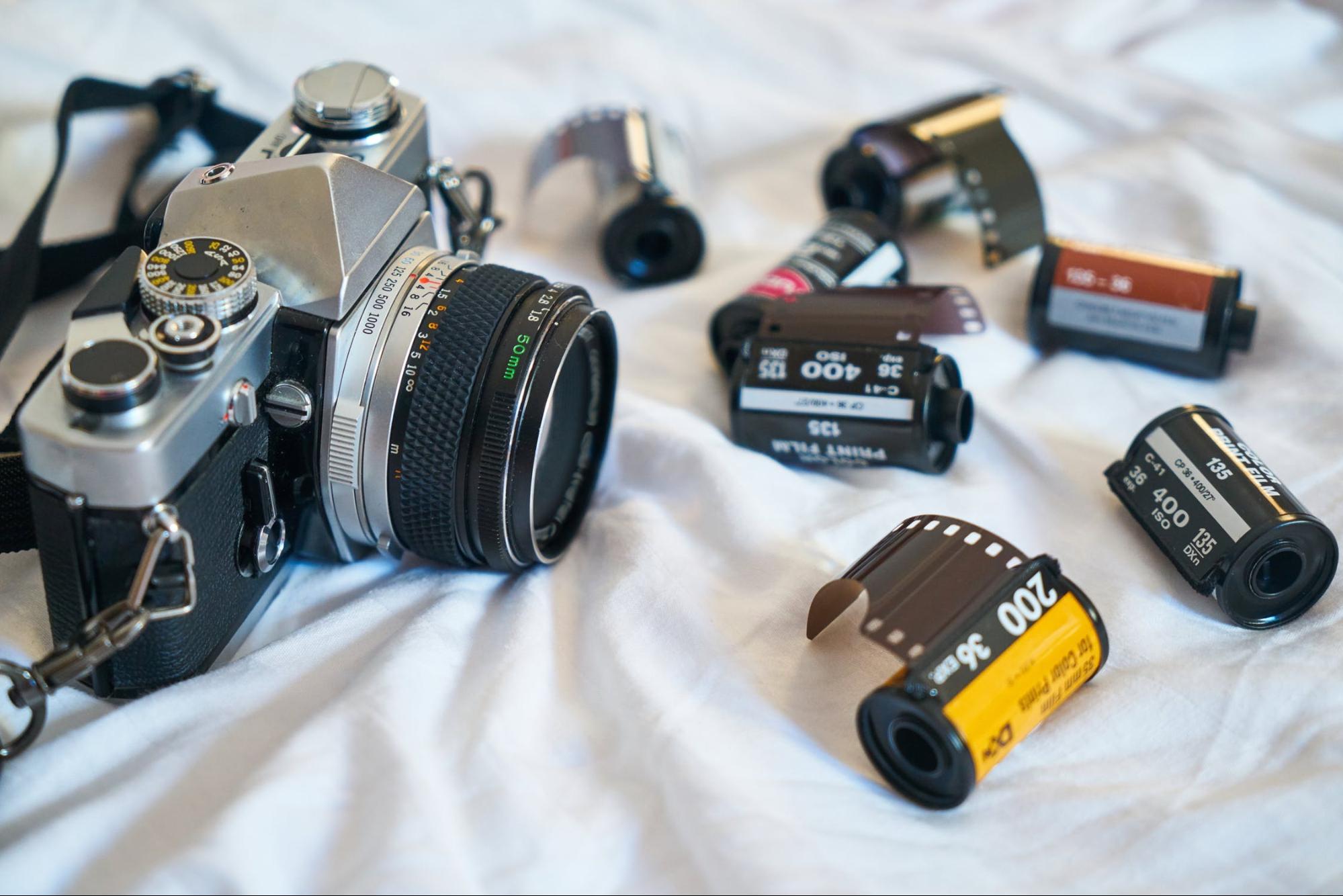 a film SLR camera