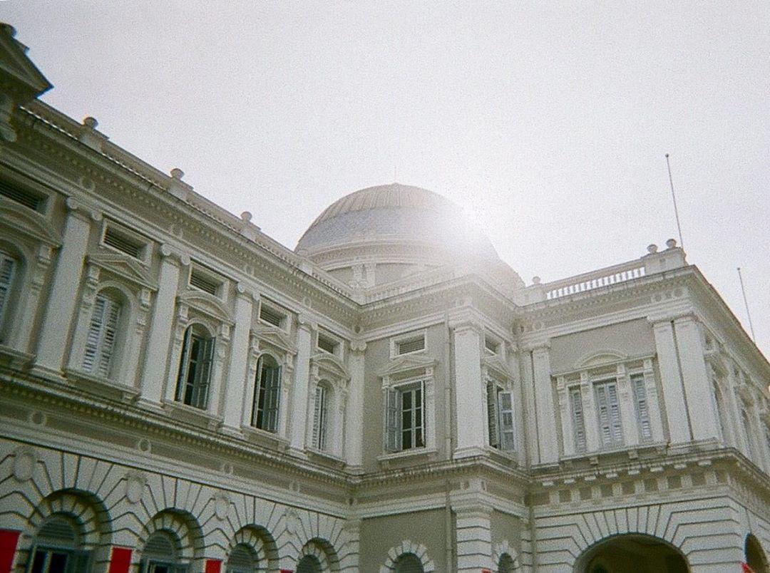 film camera singapore - the National museum captured on a disposable camera.