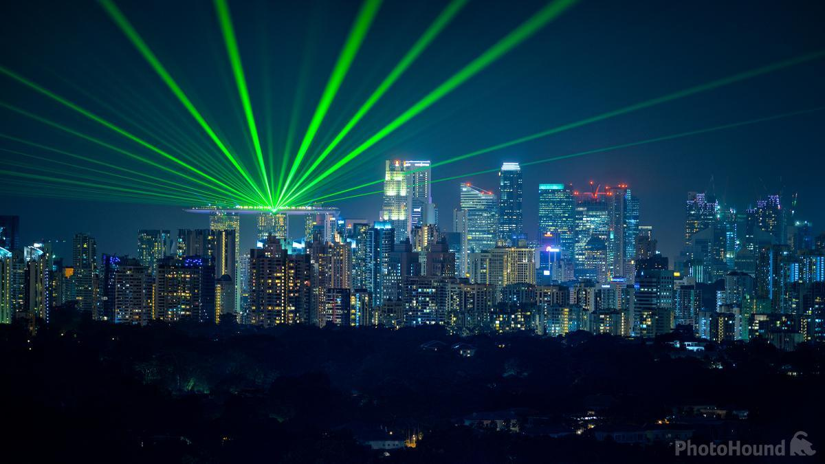 With the right equipment, you can catch the laser show at MBS from Holland.