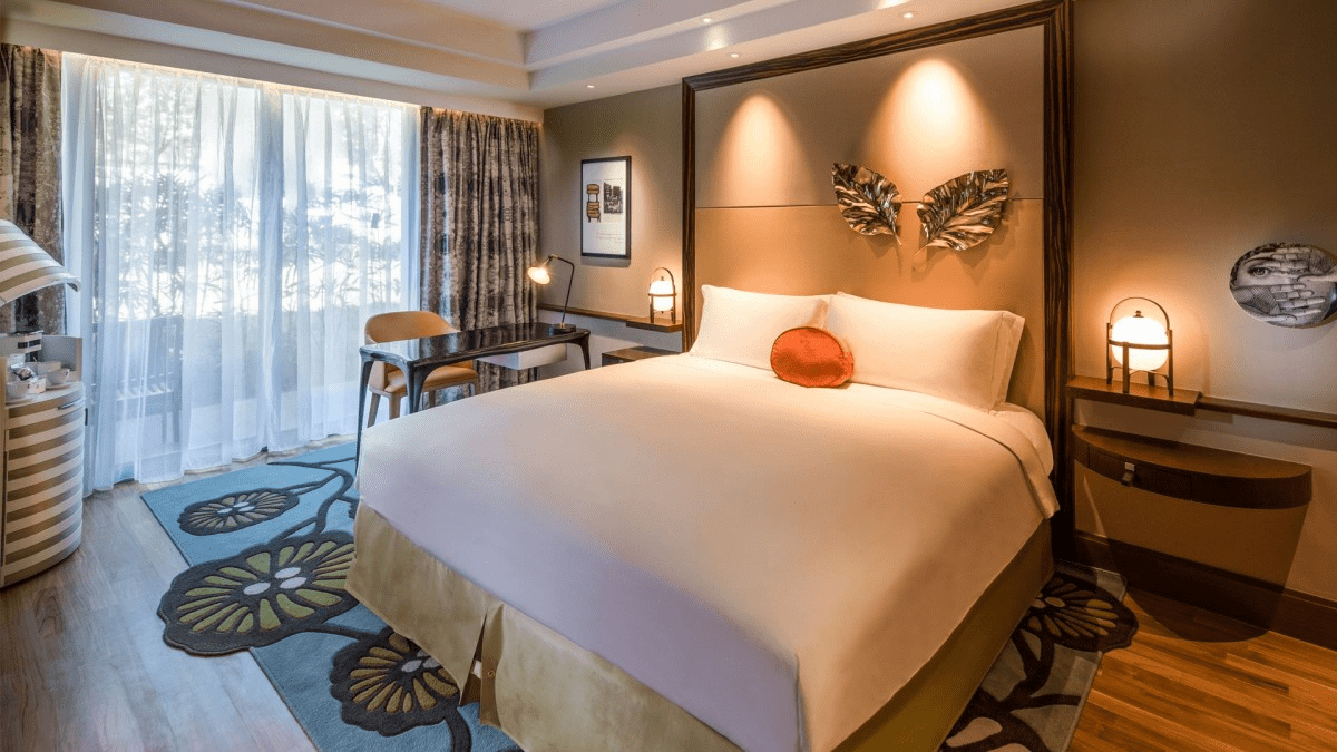 Phase 2 reopened hotels - room Sofitel Sentosa -