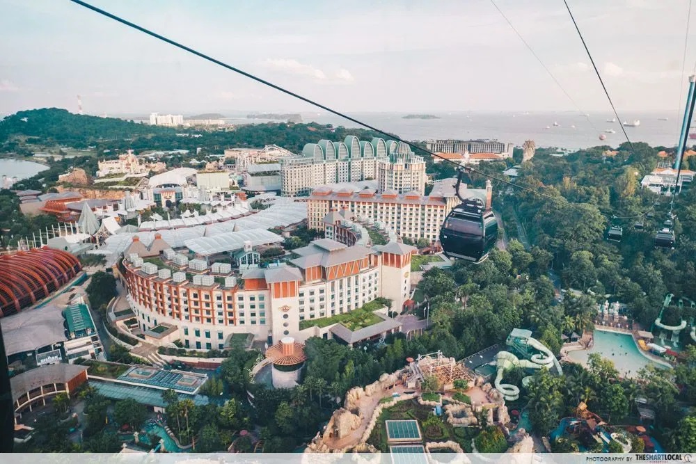 Sentosa reopening deals - Cable Car