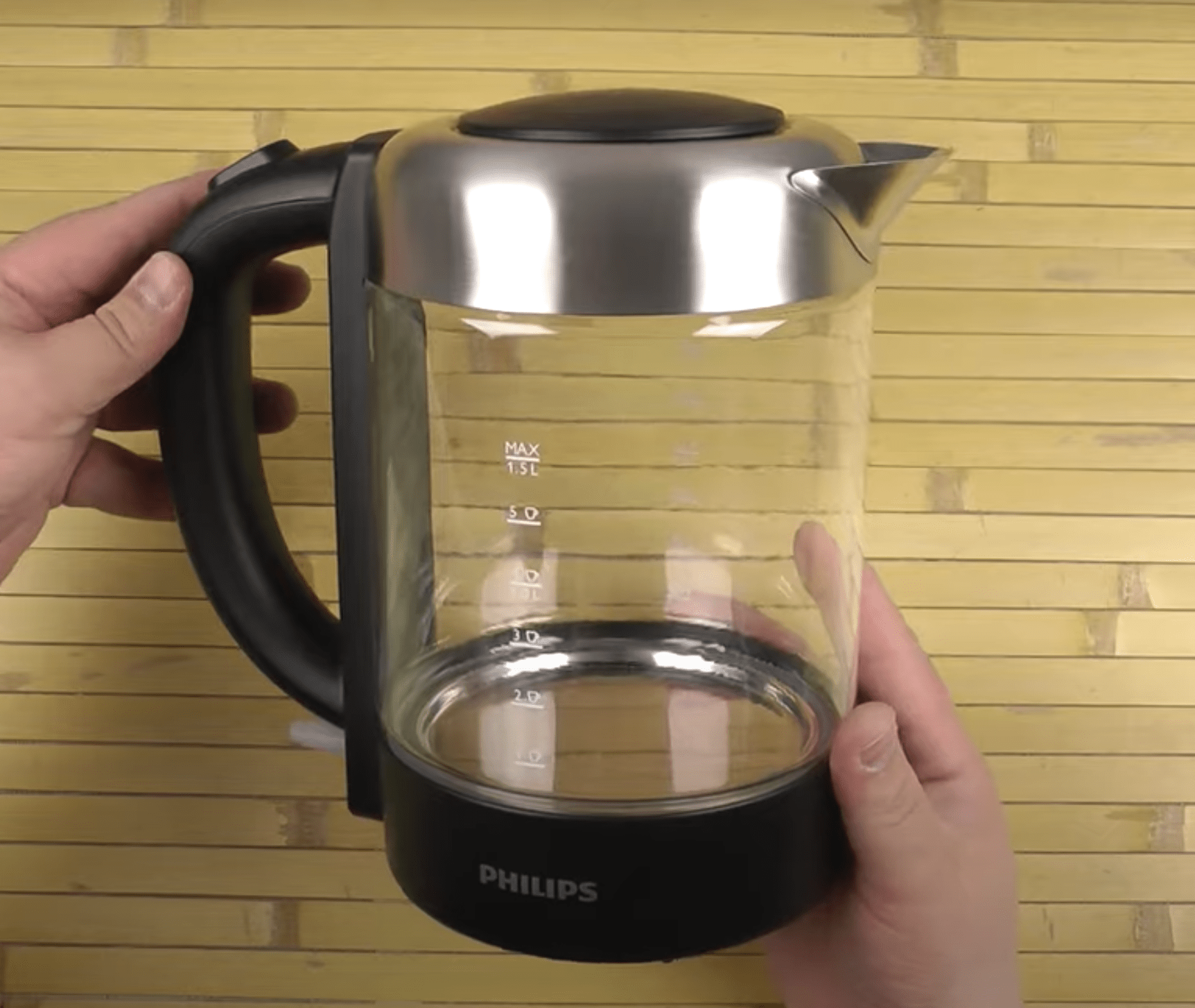 Philips Avance glass kettle
