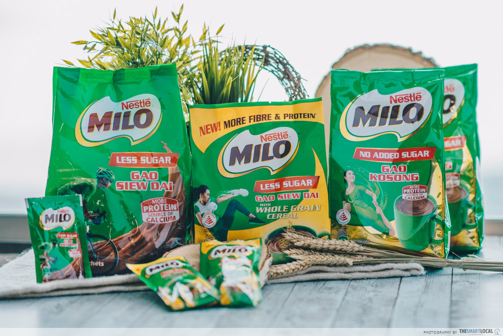 Milo less sugar collection