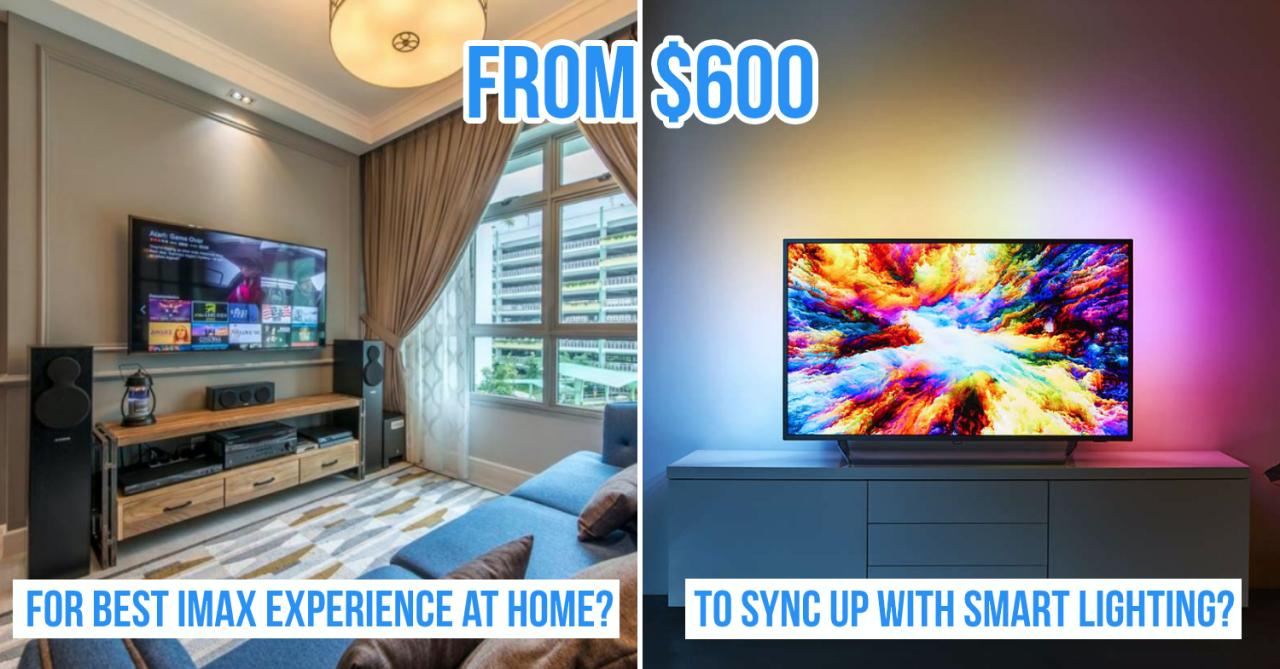 8 Best 4K Smart TVs In Singapore, With 55Inch Options For The Ideal