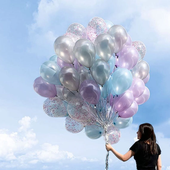 Balloon Delivery Services Singapore - Misty Daydream balloon bouquet