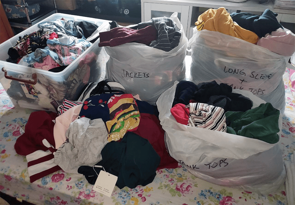 Selling Clothes Online - Decluttering