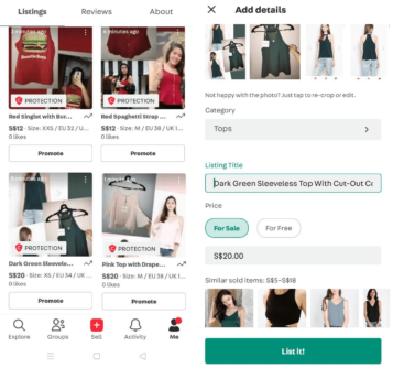 Tips on Selling Clothes Online in Singapore - From Experience
