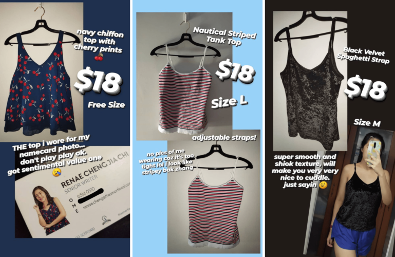 Tips On Selling Clothes Online In Singapore - From Experience