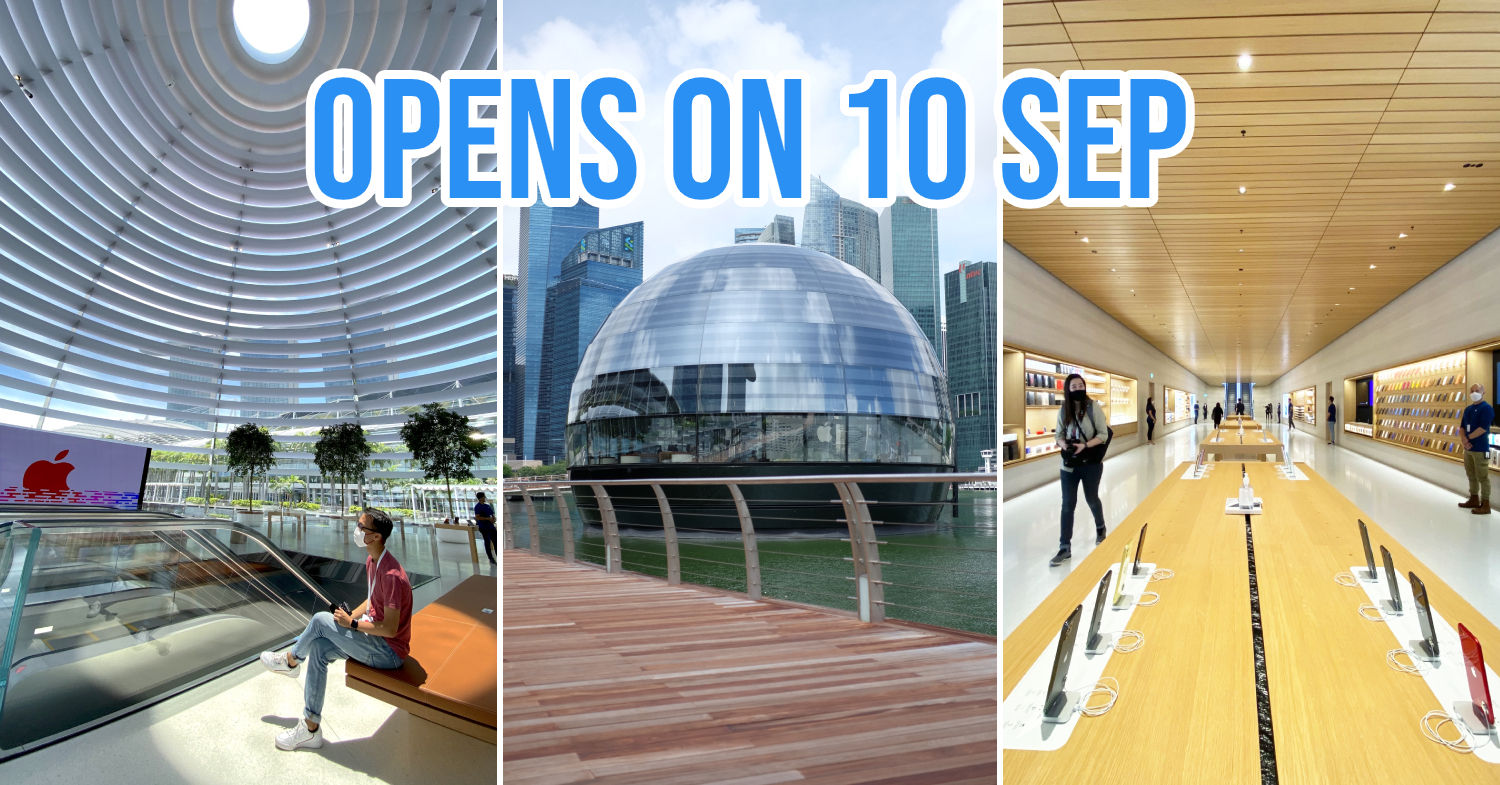 7 Unique Things To Do At Apple's New MBS Store For Those Chionging To This  Floating Gem