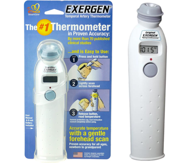 exergen thermometer