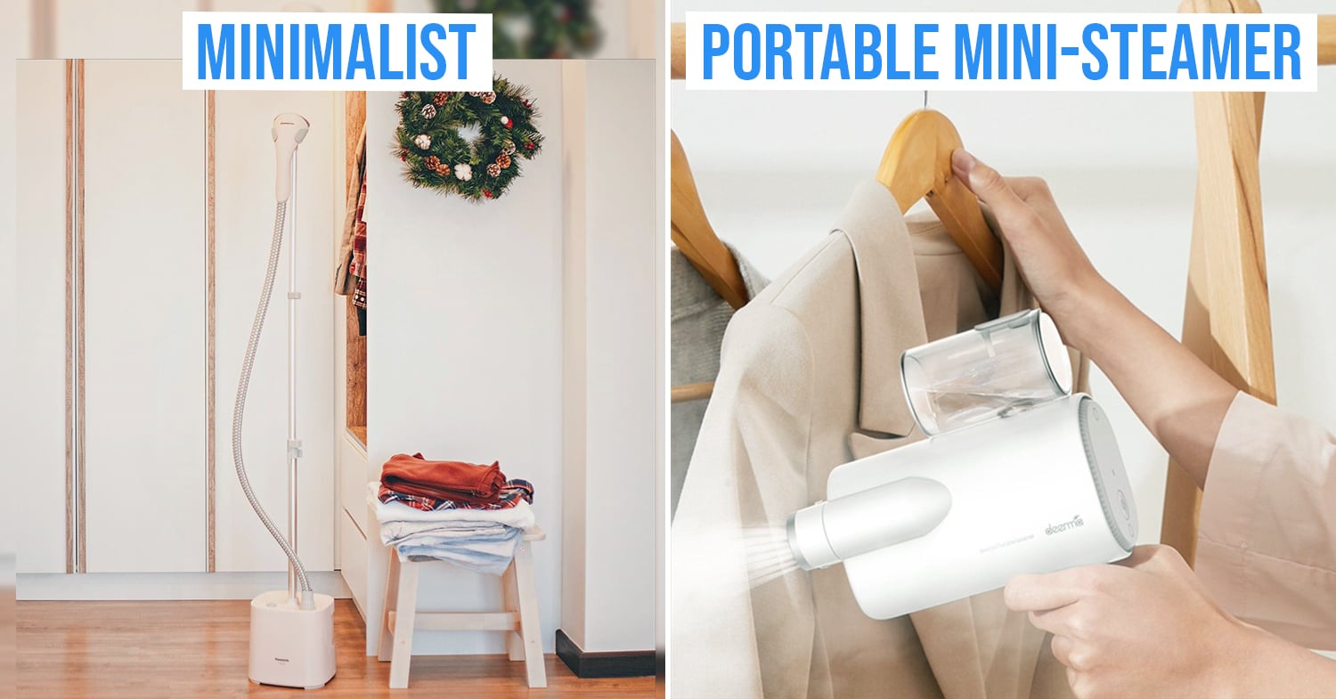 7 Best Garment Steamers In Singapore For Easy Dewrinkling Of Clothes
