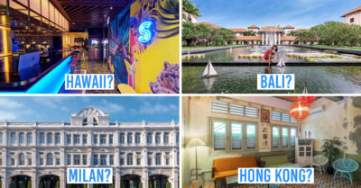 Hotel staycation deals in Singapore