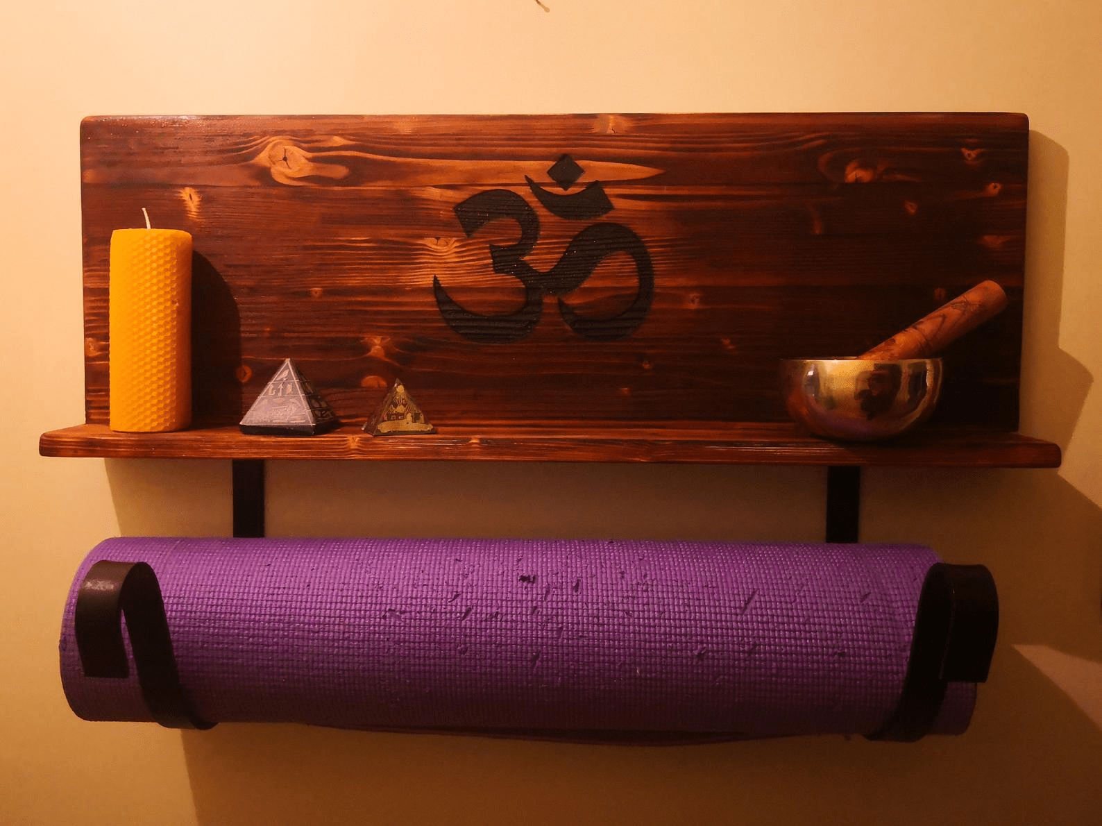 Yoga mat holder