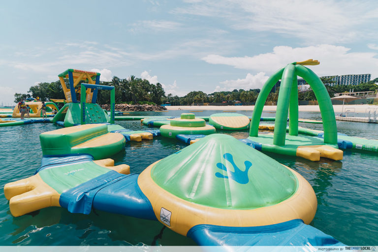 HydroDash - A First Look At Singapore's First Inflatable Water Park At ...