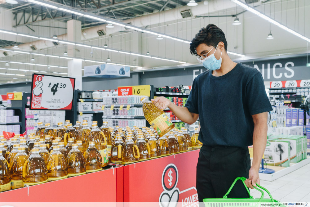 cabbage vegetable oil, lower prices that last at giant