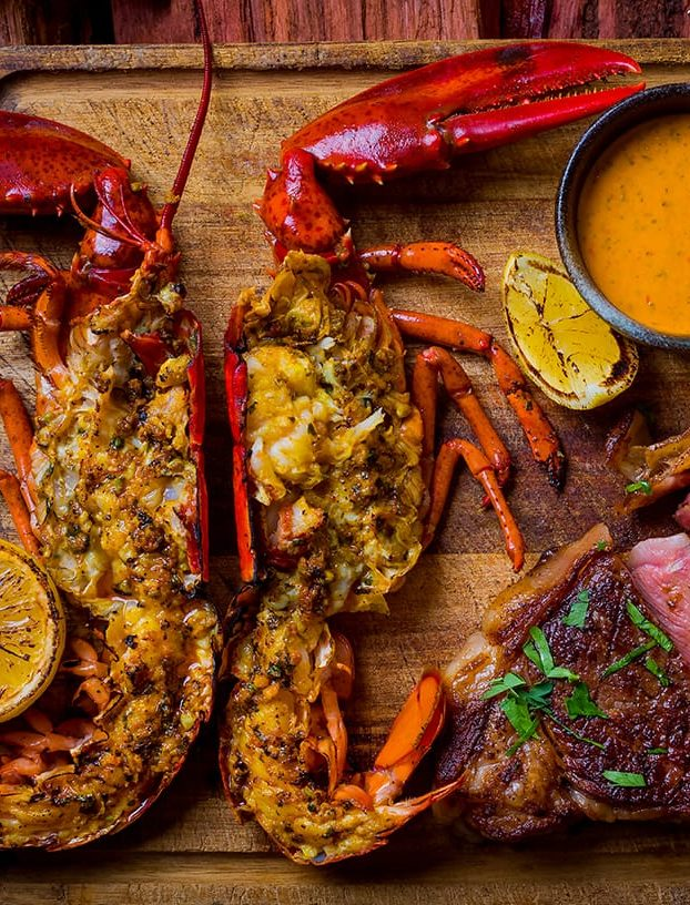 MSC-certified lobster from Opus Bar and Grill 