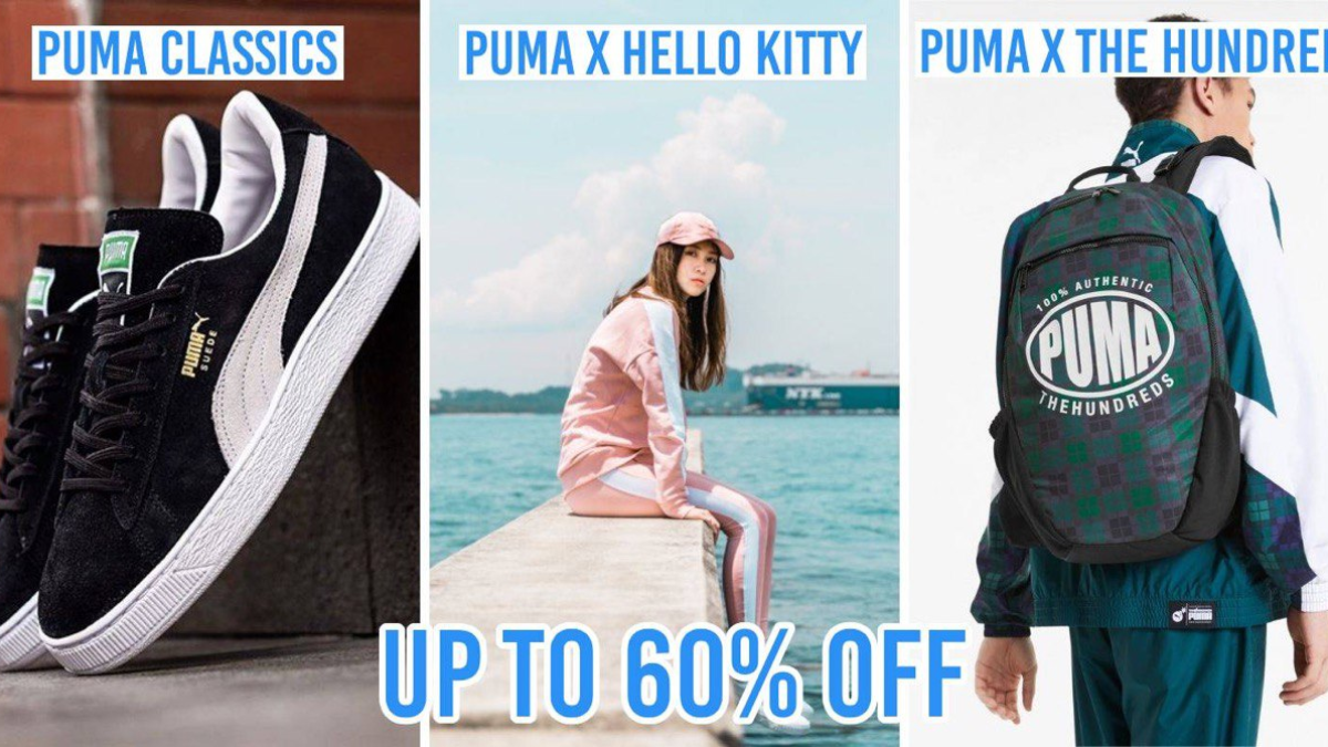 PUMA Sale On Lazada: Up to 60% Off From 3rd To 5th Oct Only