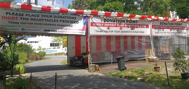 Donation In Kind booths