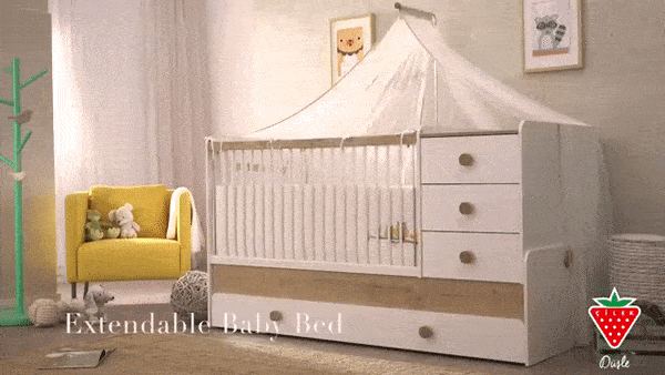 Kids Haven Cilek Natura Baby Bed