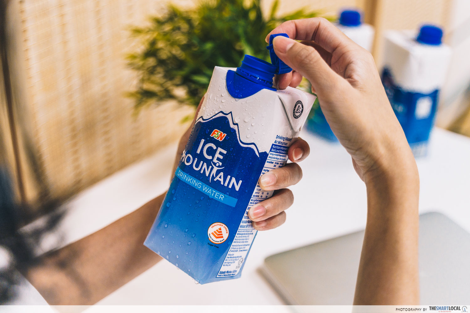 Ice Mountain recyclable packaging