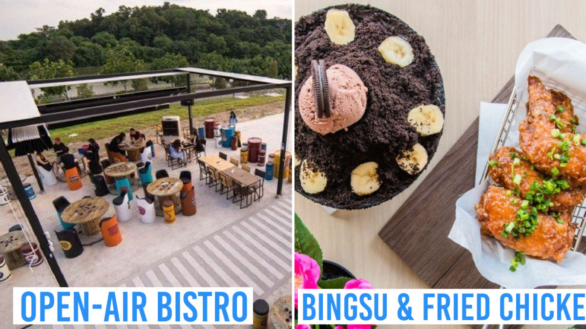 Punggol Container Park Mini Faux Artbox Concept With Bingsu Fish And Chips And Cold Beers