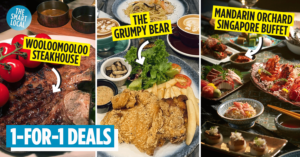 1-for-1 food deals in Singapore 2020