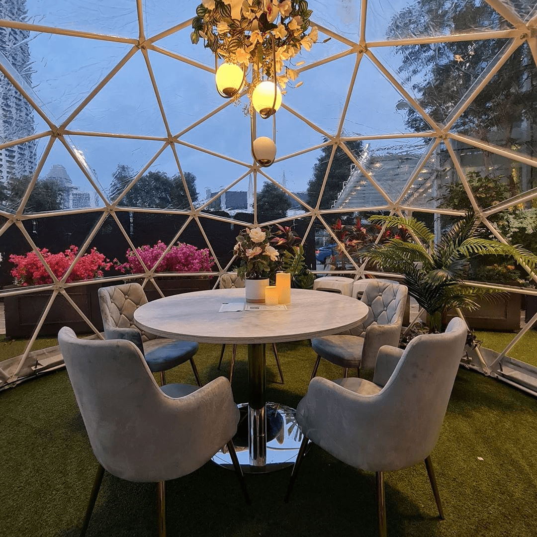 Garden bubble dome