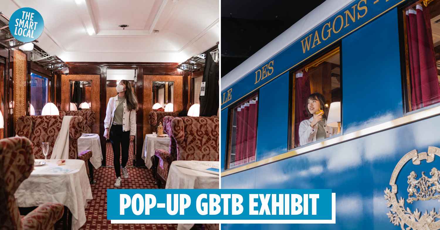 Once Upon A Time On The Orient Express Is A Pop-Up Exhibit With Original  1930s Trains & Carriage Dining