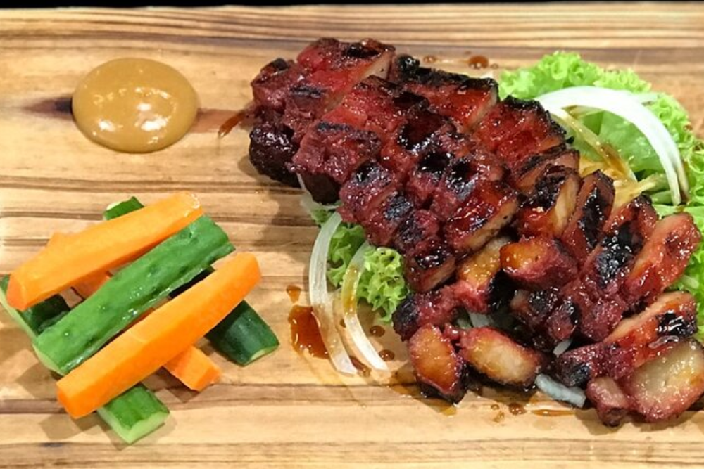 New Year's Eve Dinner - Chargrilled Pork Belly