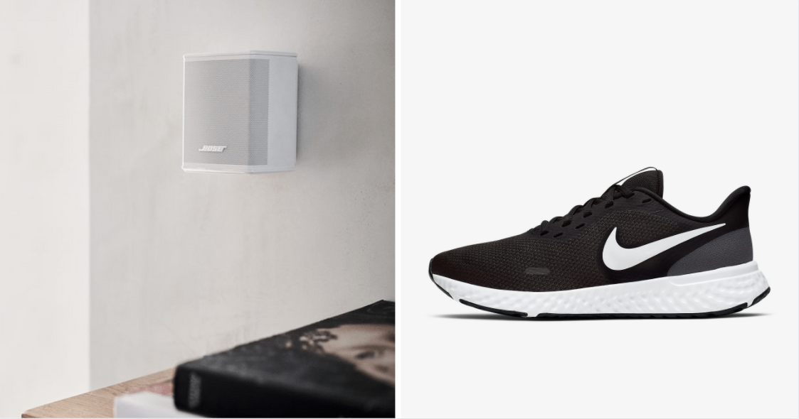 Lazada 12.12 sale - Bose & Nike