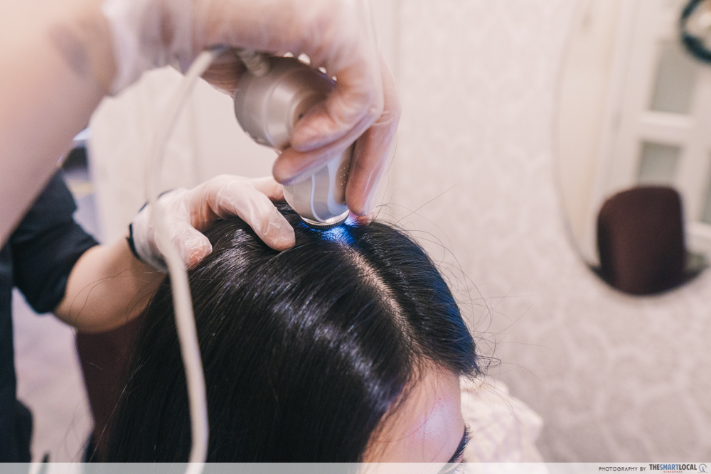 TK Trichokare hair treatment - oxypeel
